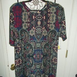 Brand new with tags Lularoe Julia Dress 3x